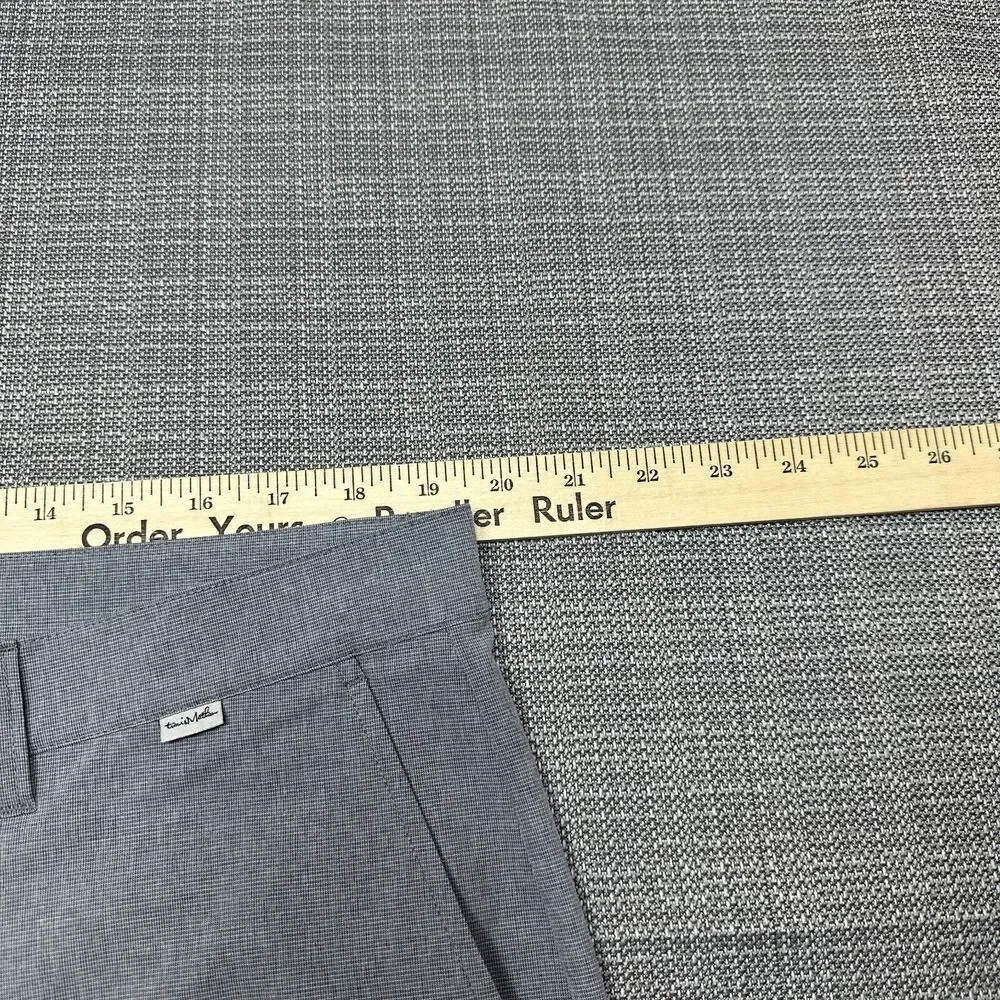 Travis Mathew Shorts Mens 38‎ Grey Golf 9.5 Inseam Chino Comfort Walking Casual